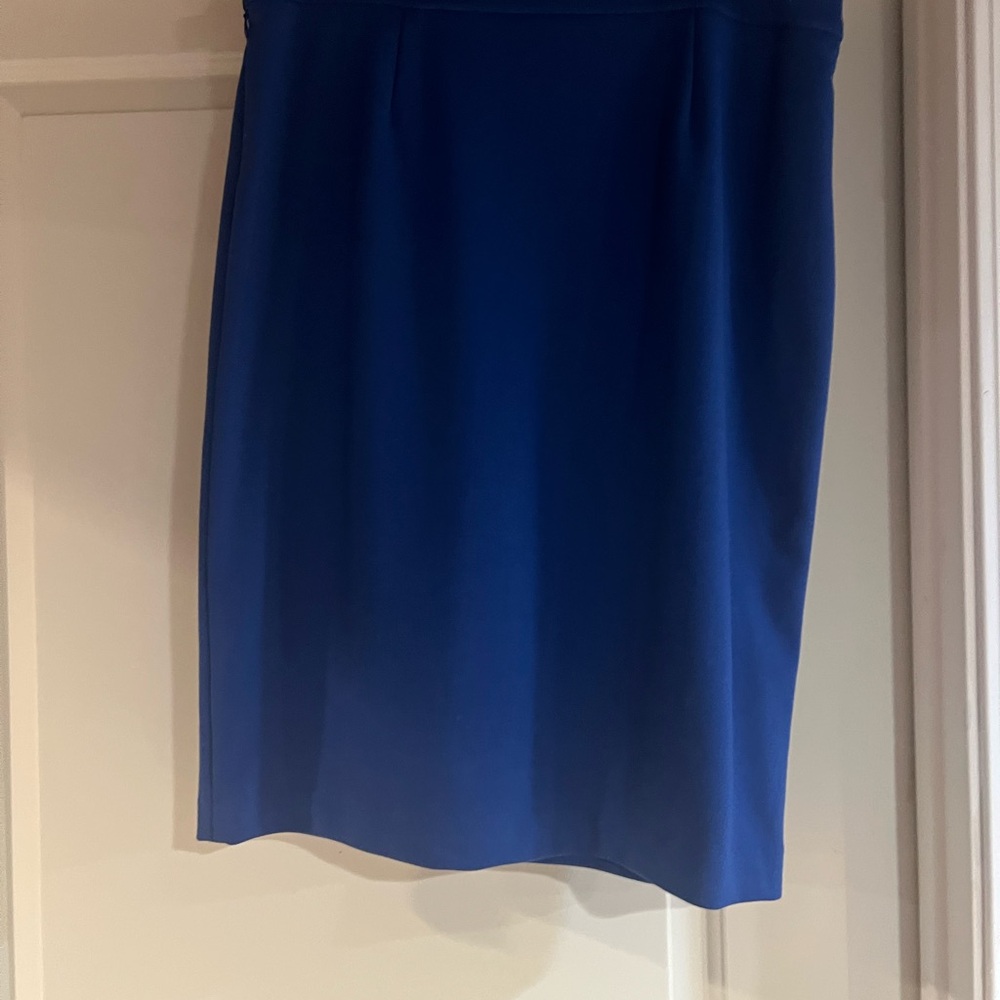 Royal blue pencil skirt